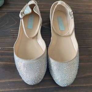 Betsey Johnson Bridal Flats